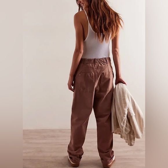 Nwot Free People Hayden Carpenter Pull-On Pants - Picture 2 of 6
